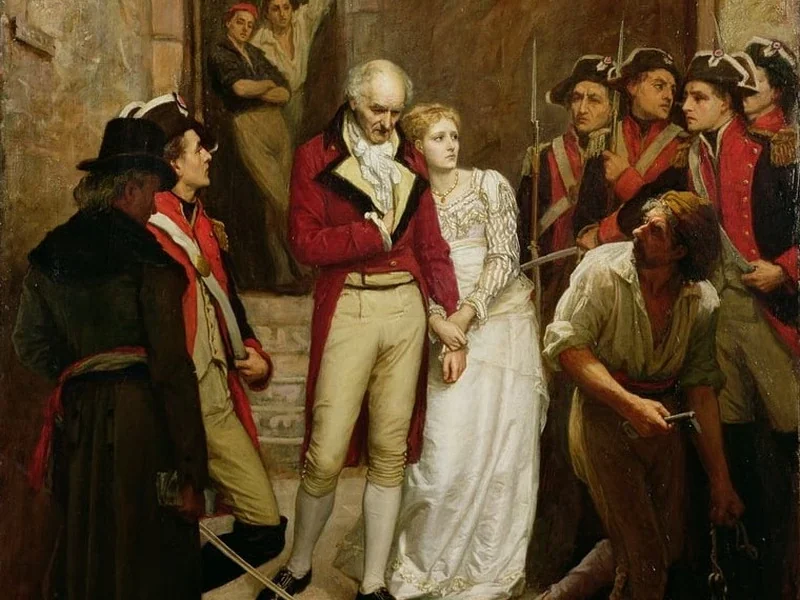 1848-Walter William Ouless - Un incidente nella Rivoluzione francese